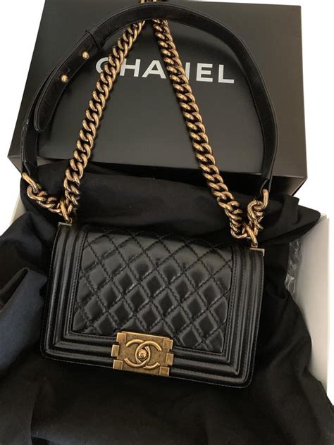 chanel bag boy mini|chanel small boy bag black.